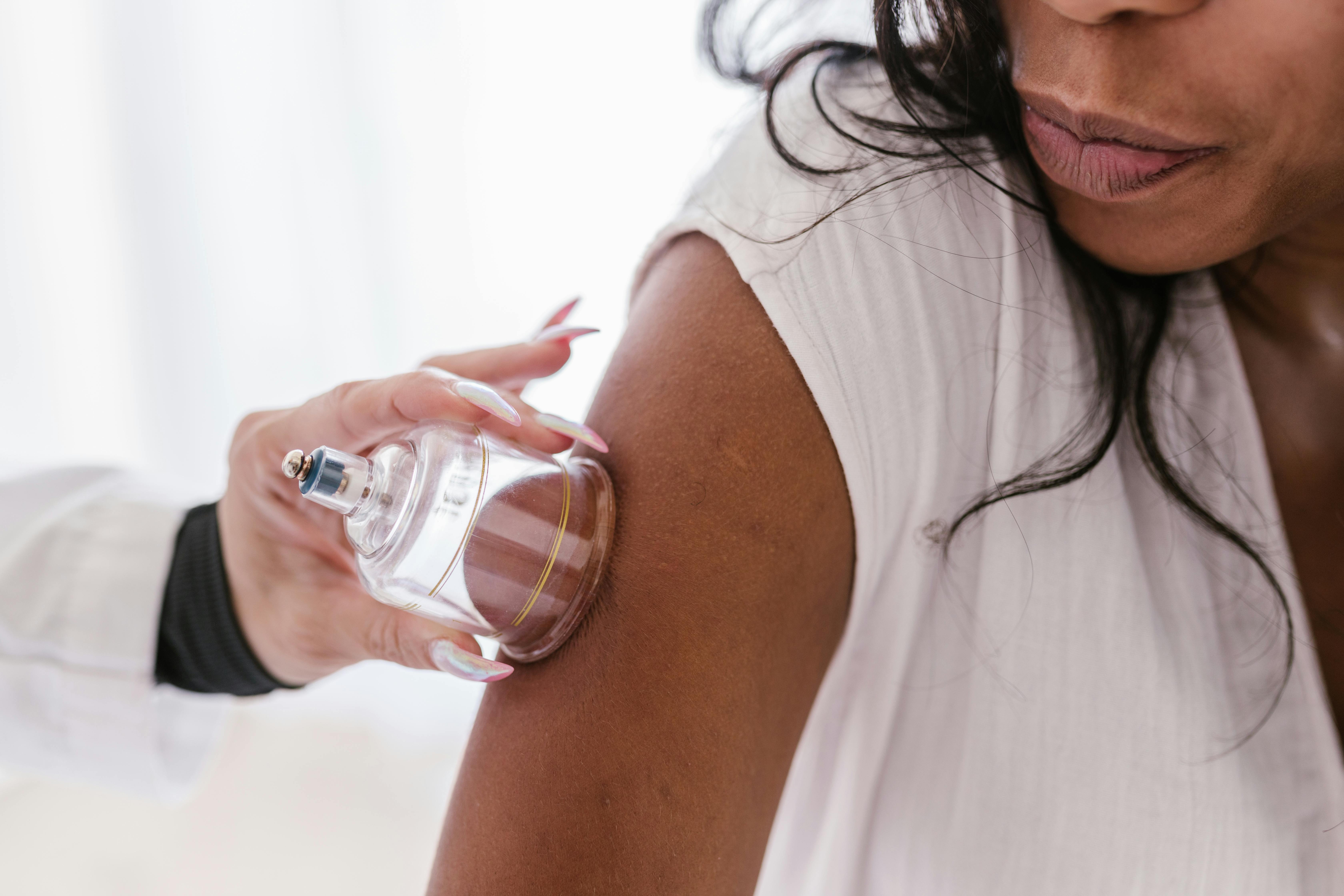 Cupping therapy treatment